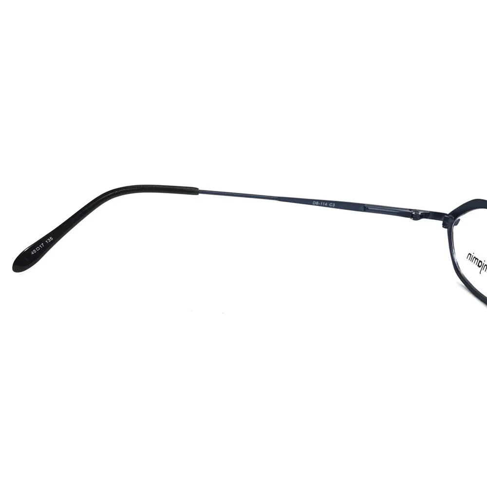 David Benjamin Petite Eyeglasses Frames DB-114 C3 Blue Oval Full Rim 45-17-135
